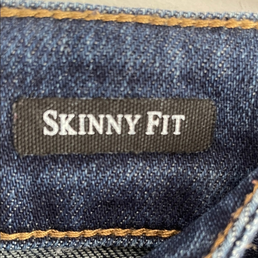 Judy Blue Dark Wash Distressed Skinny Jeans Size 18W - Picture 3 of 13